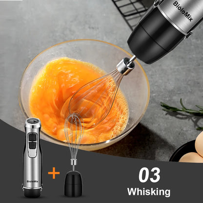 BlendMate ProMix 1200W 4-in-1 Hand Blender Set