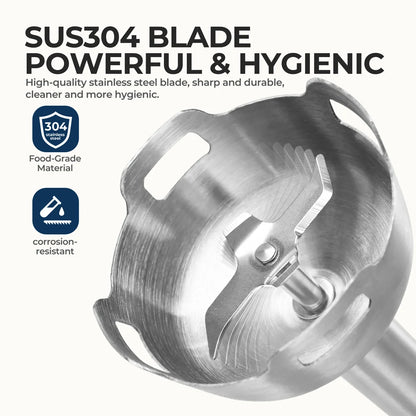 BlendMate UltraMix 1500W 6-in-1 Immersion Blender