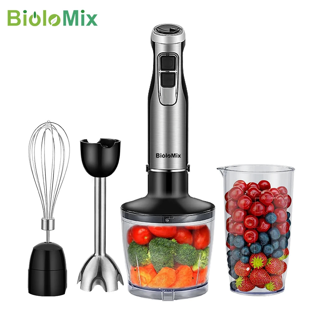BlendMate ProMix 1200W 4-in-1 Hand Blender Set